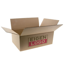 Dozen bedrukken Bruin 400x250x150mm