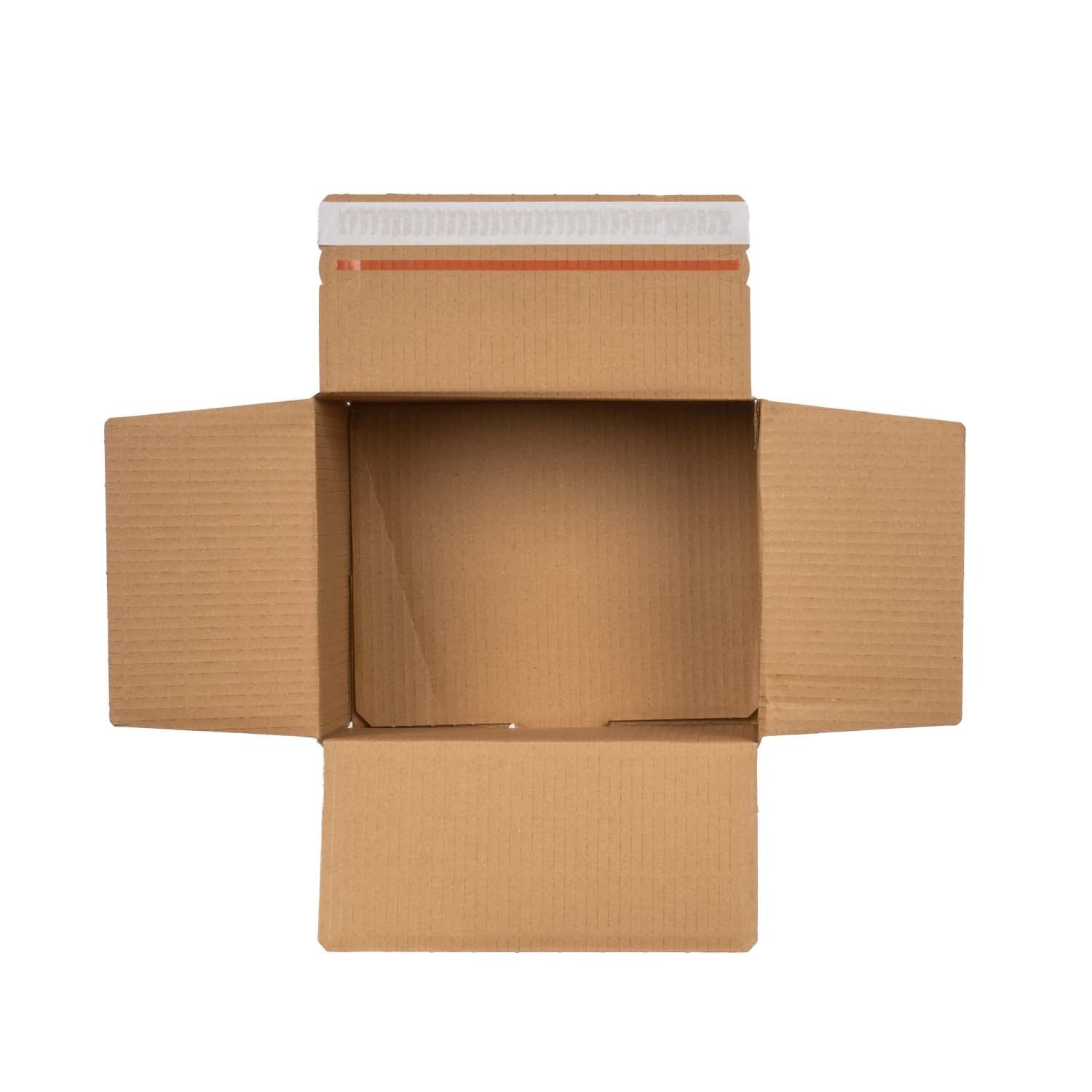 Verzenddozen met autolock bodem 260x200x160mm