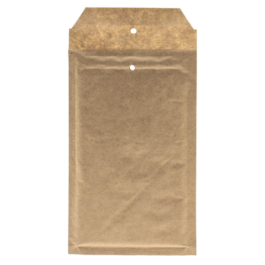 200x bubbel envelop B Bruin binnenmaat 12x21cm