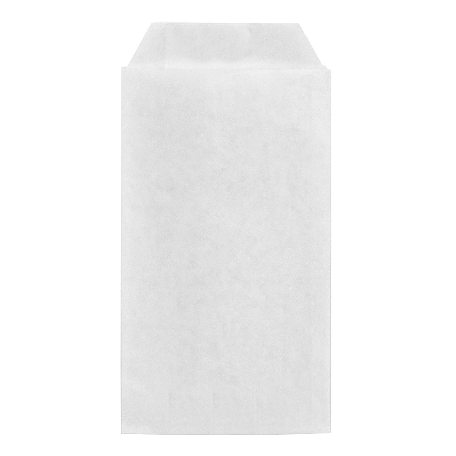 1000x Fourniturenzakjes wit 7x13cm