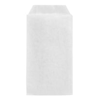 1000x Fourniturenzakjes wit 7x13cm