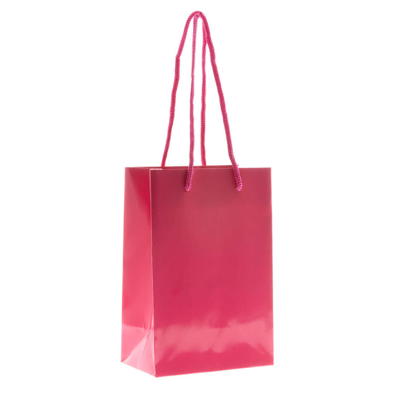 10x cadeautasjes Fuchsia Extra klein