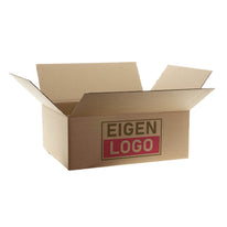 Dozen bedrukken Bruin 395x295x140mm