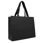 10x cadeautasjes Mat Zwart A4