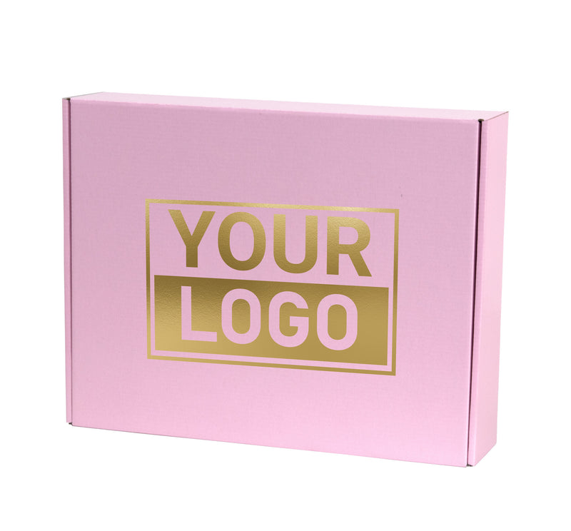 Postdozen bedrukken Pink Lavender 350x280x80mm