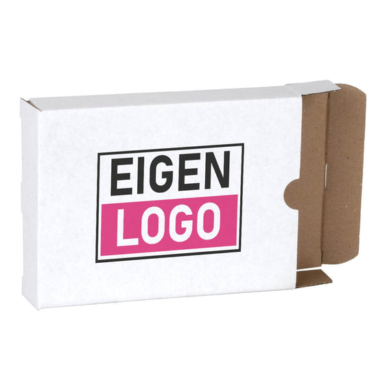 Brievenbusdozen Zijlader Wit A6 bedrukken