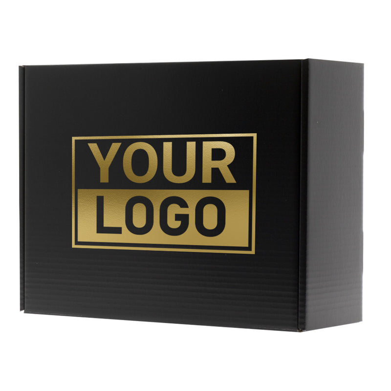 Postdozen bedrukken Zwart 380x300x140mm