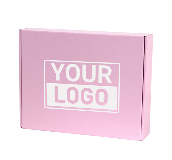 Postdozen bedrukken Pink Lavender 350x280x80mm