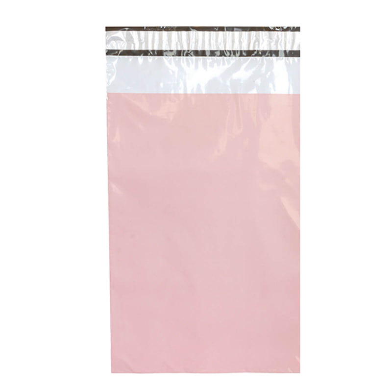 100x Verzendzakken Roze Small Staand