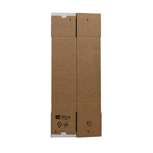 Verzendkoker vierkant 315x105x105mm per 10 verpakt