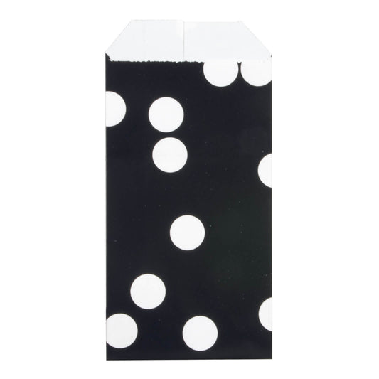 200x Papieren Zakjes Dots 7x13cm