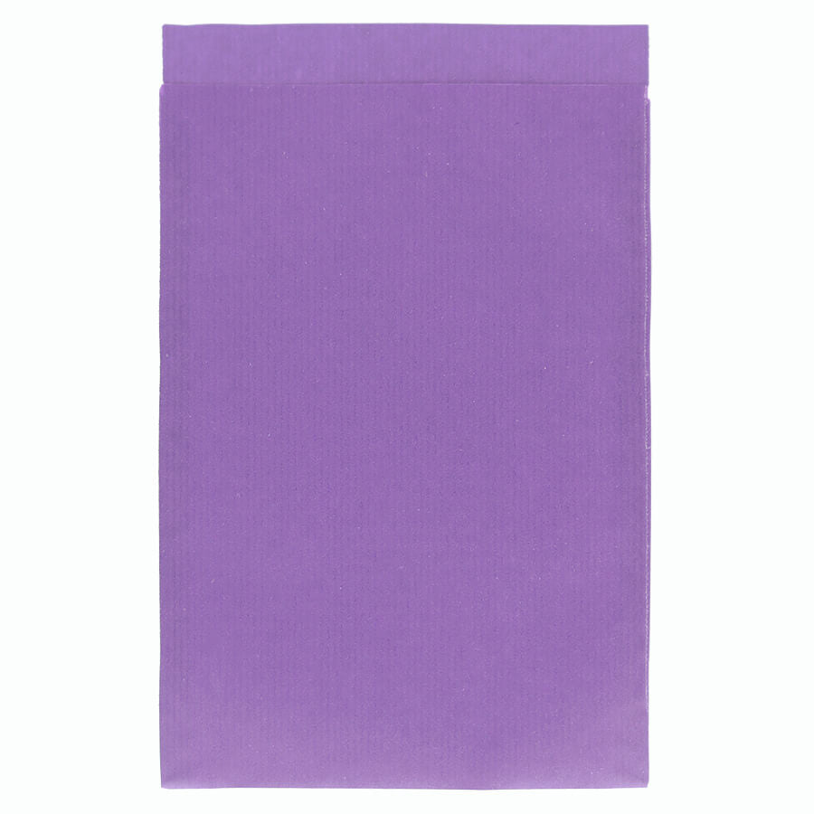 200 x Papieren Zakjes Paars 17x25cm