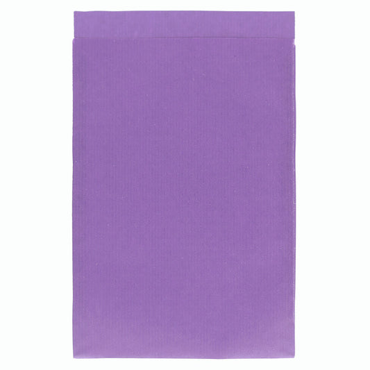 200 x Papieren Zakjes Paars 17x25cm