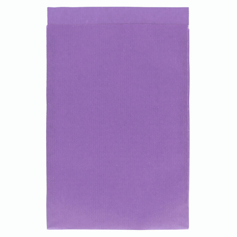 200 x Papieren Zakjes Paars 17x25cm