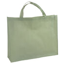 10x Shopper Groen non woven 54x14x45cm