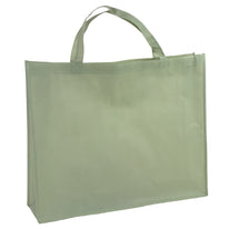 10x Shopper Groen non woven 54x14x45cm
