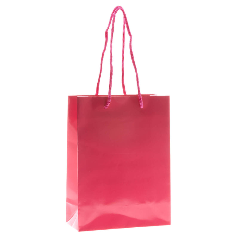 10x cadeautasjes Fuchsia A5