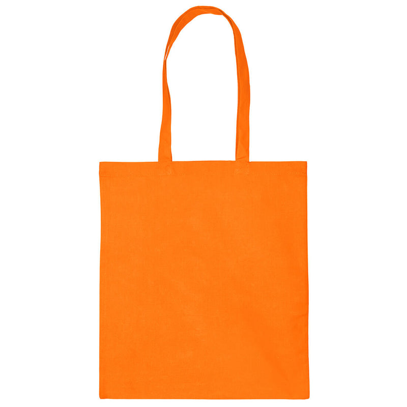 25x katoenen tas Oranje 38x42cm