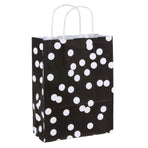 50x papieren tasjes Dots A5