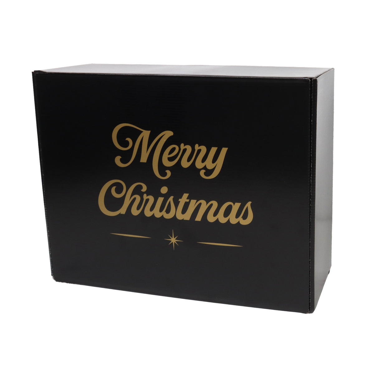 Kerstdozen Zwart 610x370x140mm