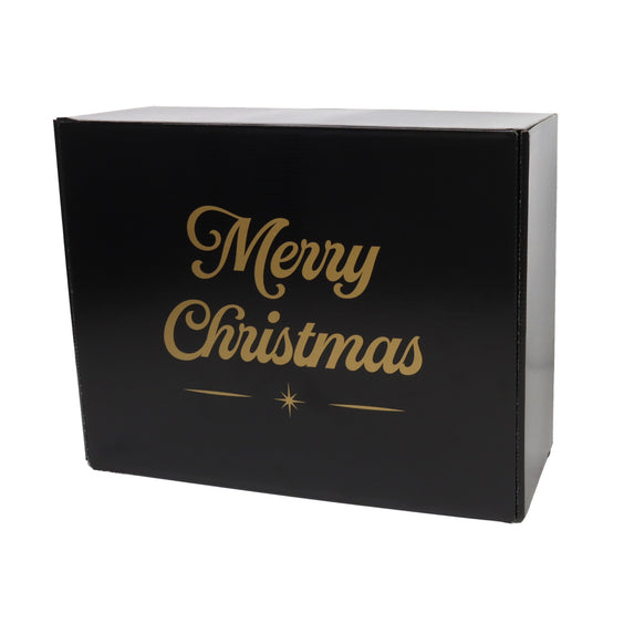 Kerstdozen Zwart 610x370x140mm