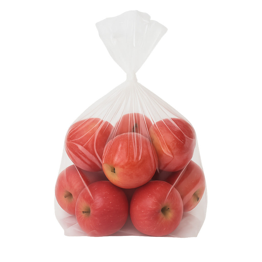 1000x plastic zakken LDPE 16/50+5cm 18my
