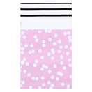 100x verzendzakken Dots Roze Small