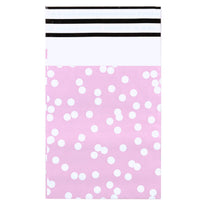 100x verzendzakken Dots Roze Small
