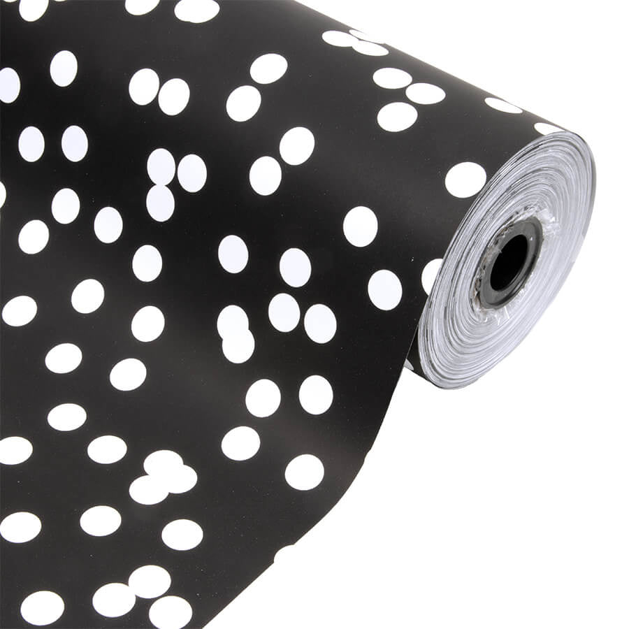 Inpakpapier Dots- 30cm x 100mtr