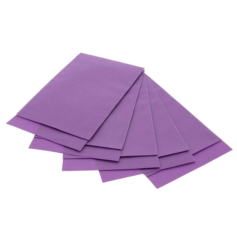 200 x Papieren Zakjes Paars 12x19cm