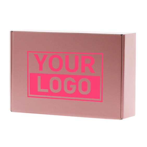 Postdozen bedrukken met NEON - Roze 280x190x75mm