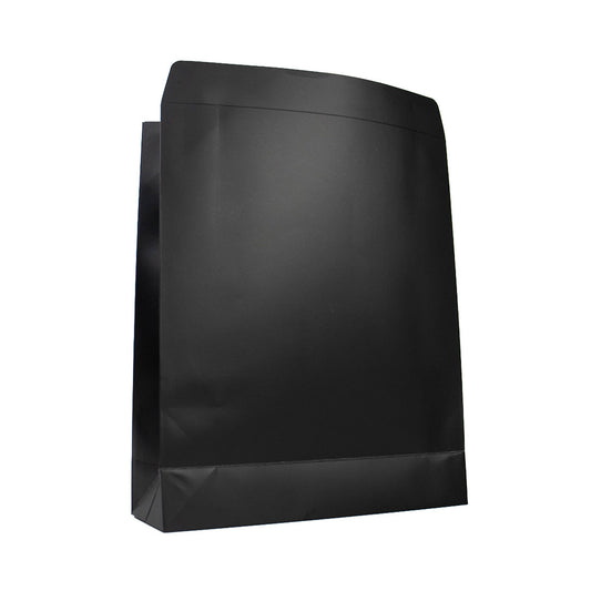 25x Cadeauzakken Zwart Mat Large