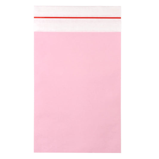 50x Papieren verzendzak Roze Small