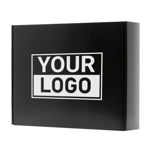 Postdozen bedrukken Zwart 350x280x80mm