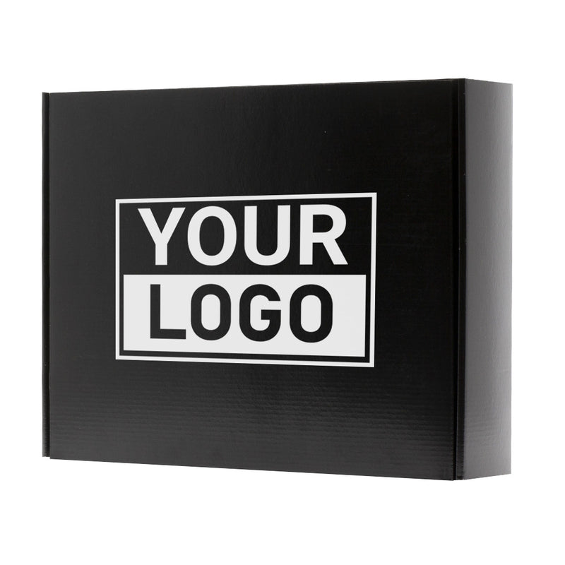 Postdozen bedrukken Zwart 350x280x80mm