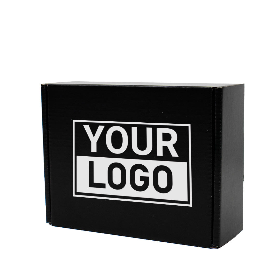 Postdozen bedrukken Zwart 160x130x60mm