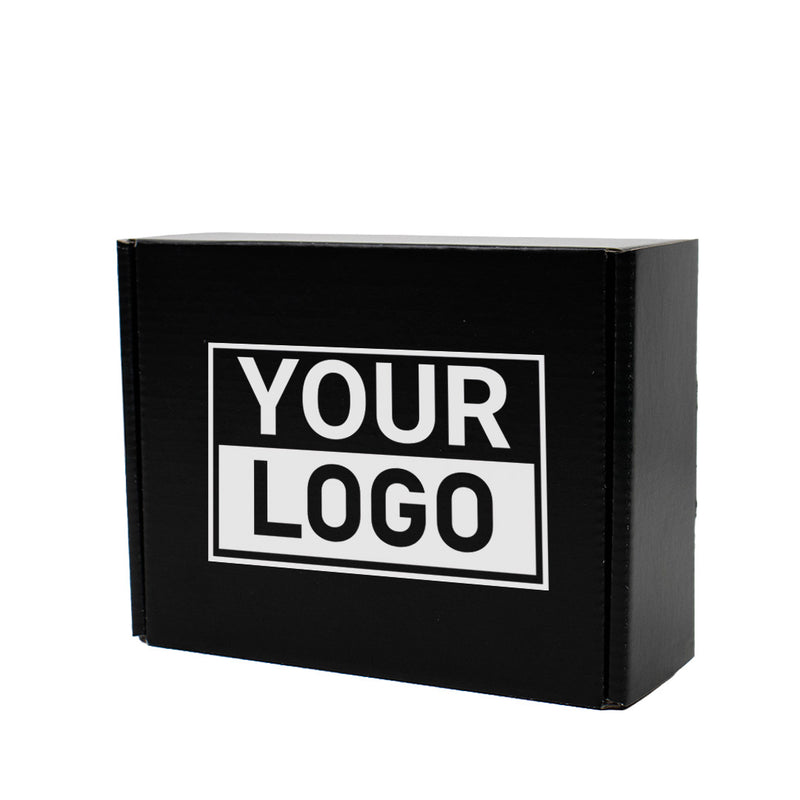 Postdozen bedrukken Zwart 160x130x60mm