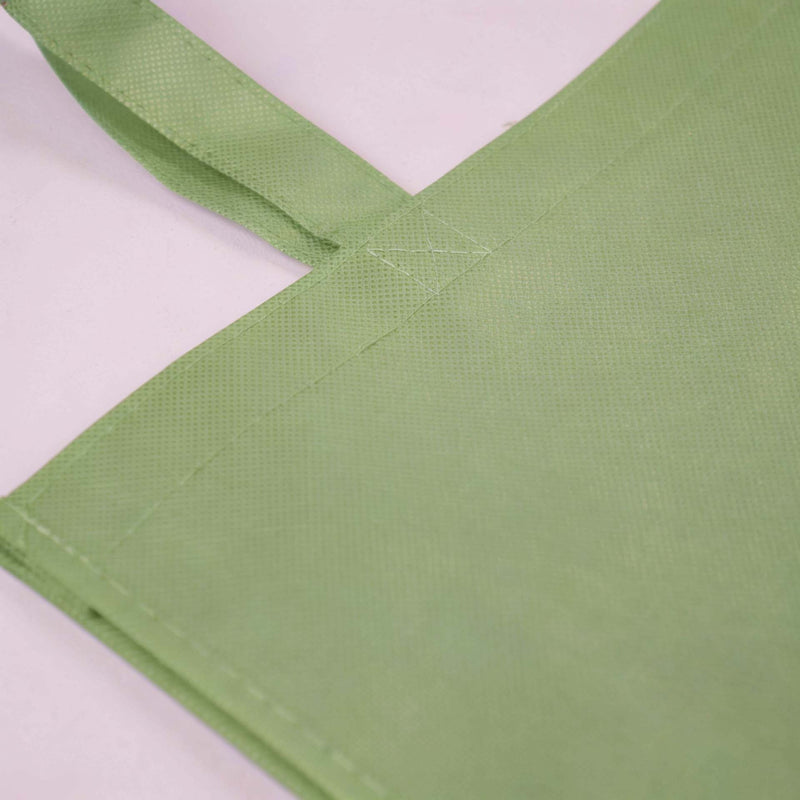10x Shopper Groen non woven 54x14x45cm