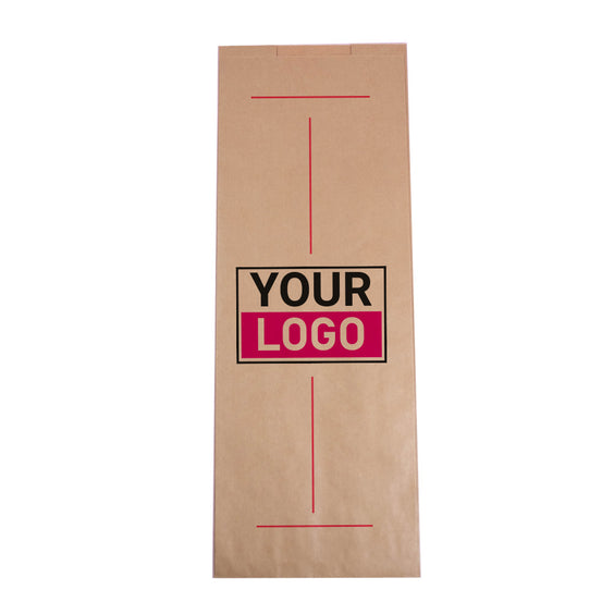 Kraftzakken bedrukken Bruin 210x340x570mm