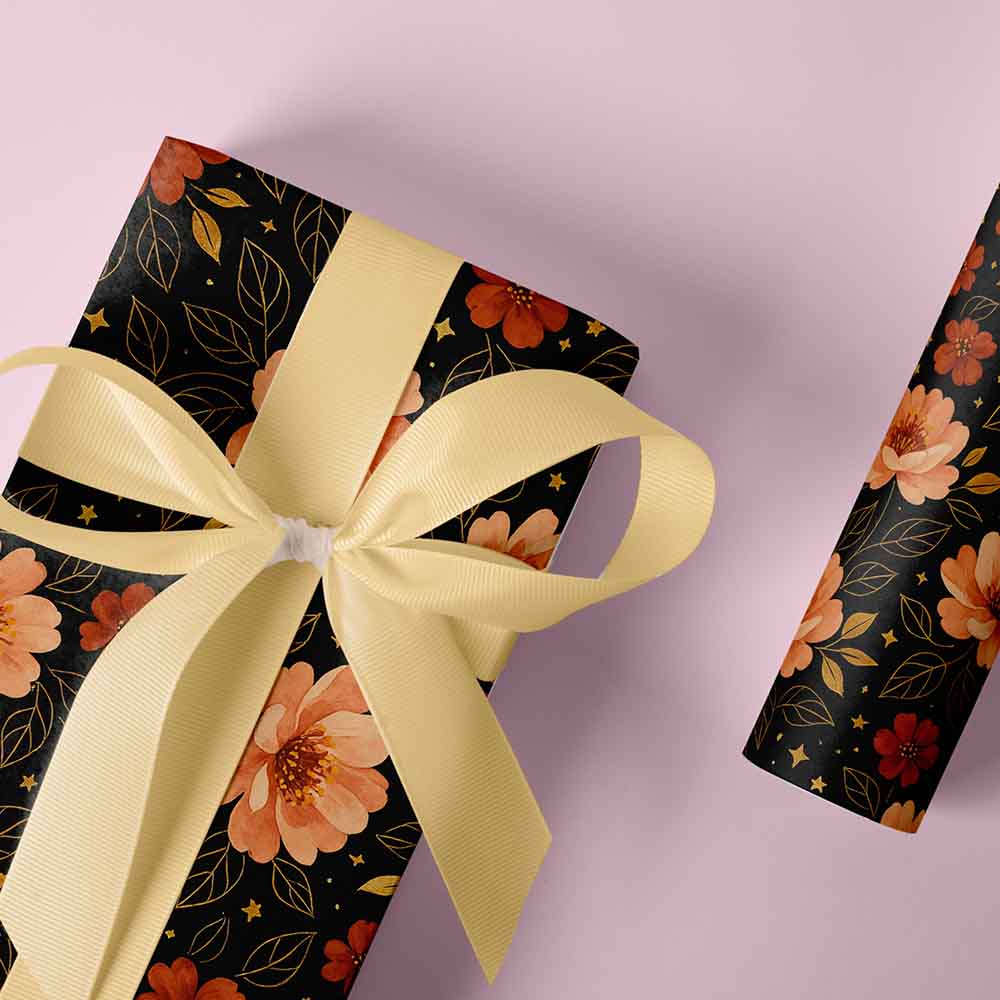 Inpakpapier Golden Garden 30cm x 200mtr