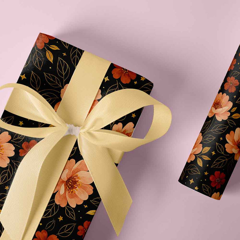 Inpakpapier Golden Garden 30cm x 200mtr