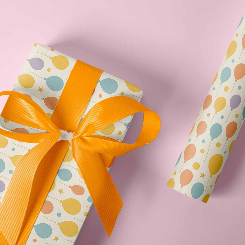 Inpakpapier Balloon Joy 30cm x 200mtr