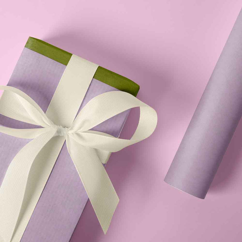 Inpakpapier Pastellrosé-olive 30cm x 200mtr