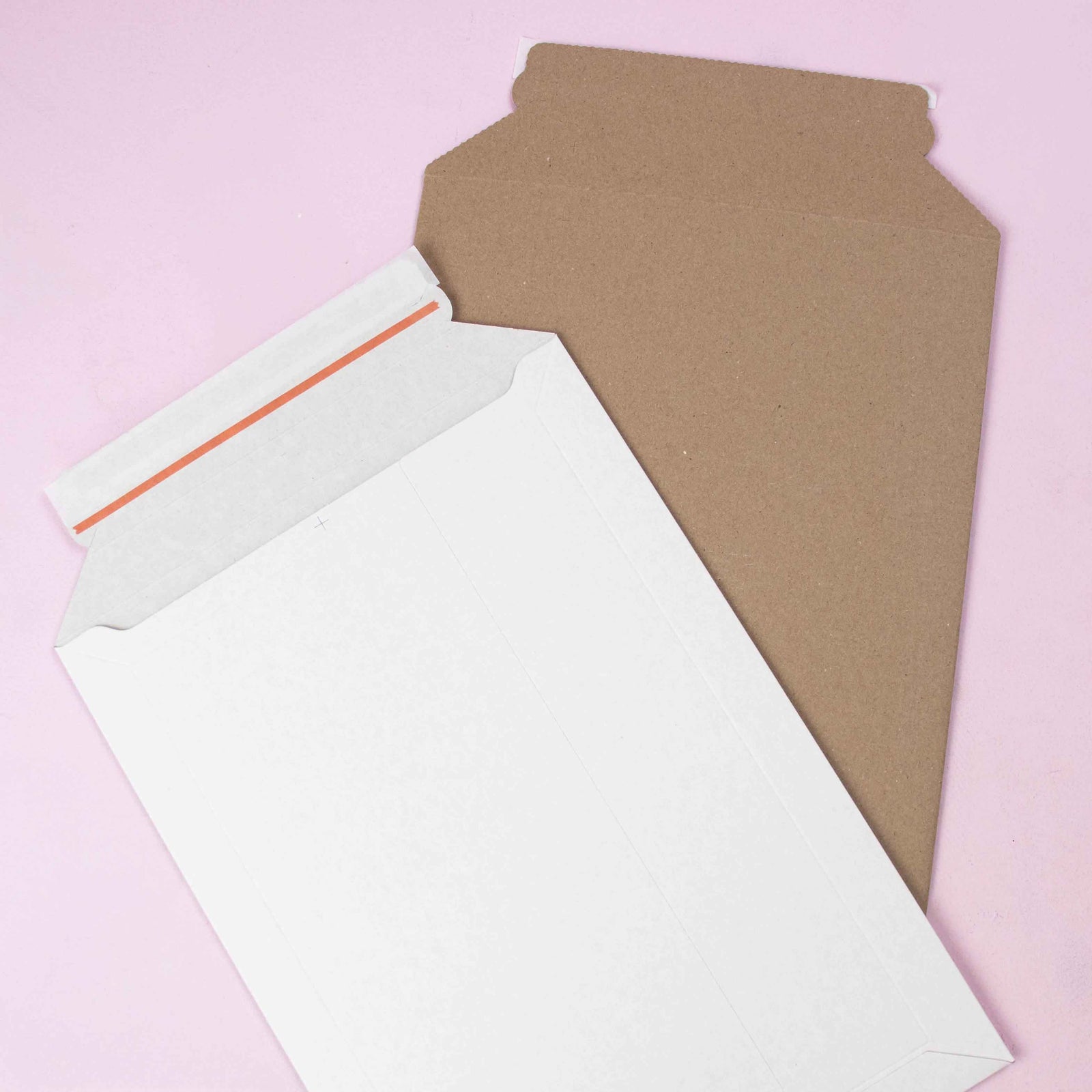 100x kartonnen enveloppen A4 Wit