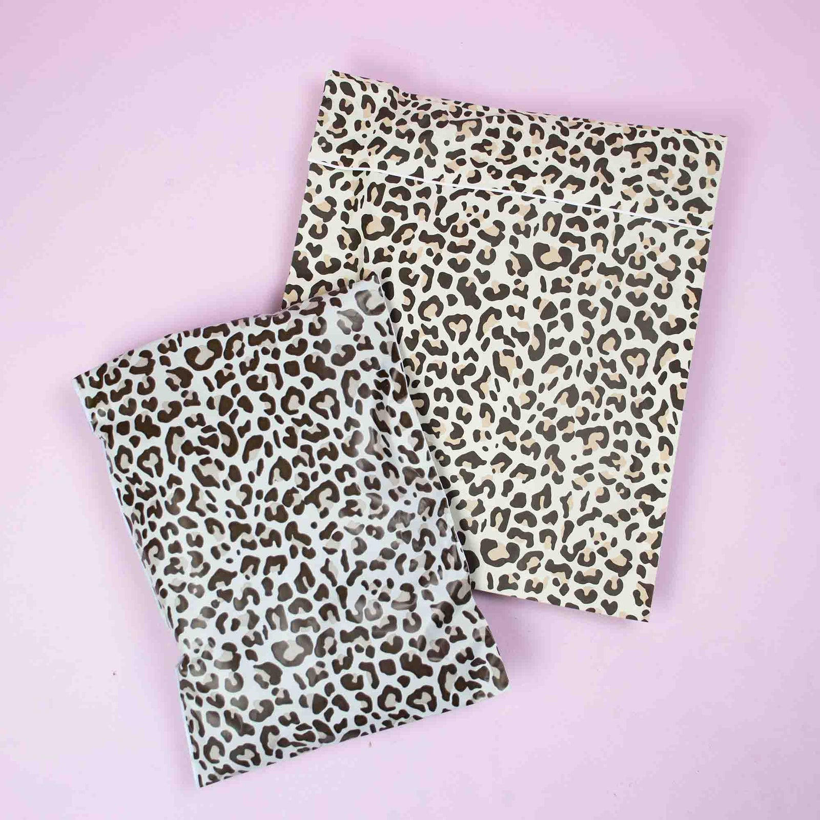 100x verzendzakken Leopard XL