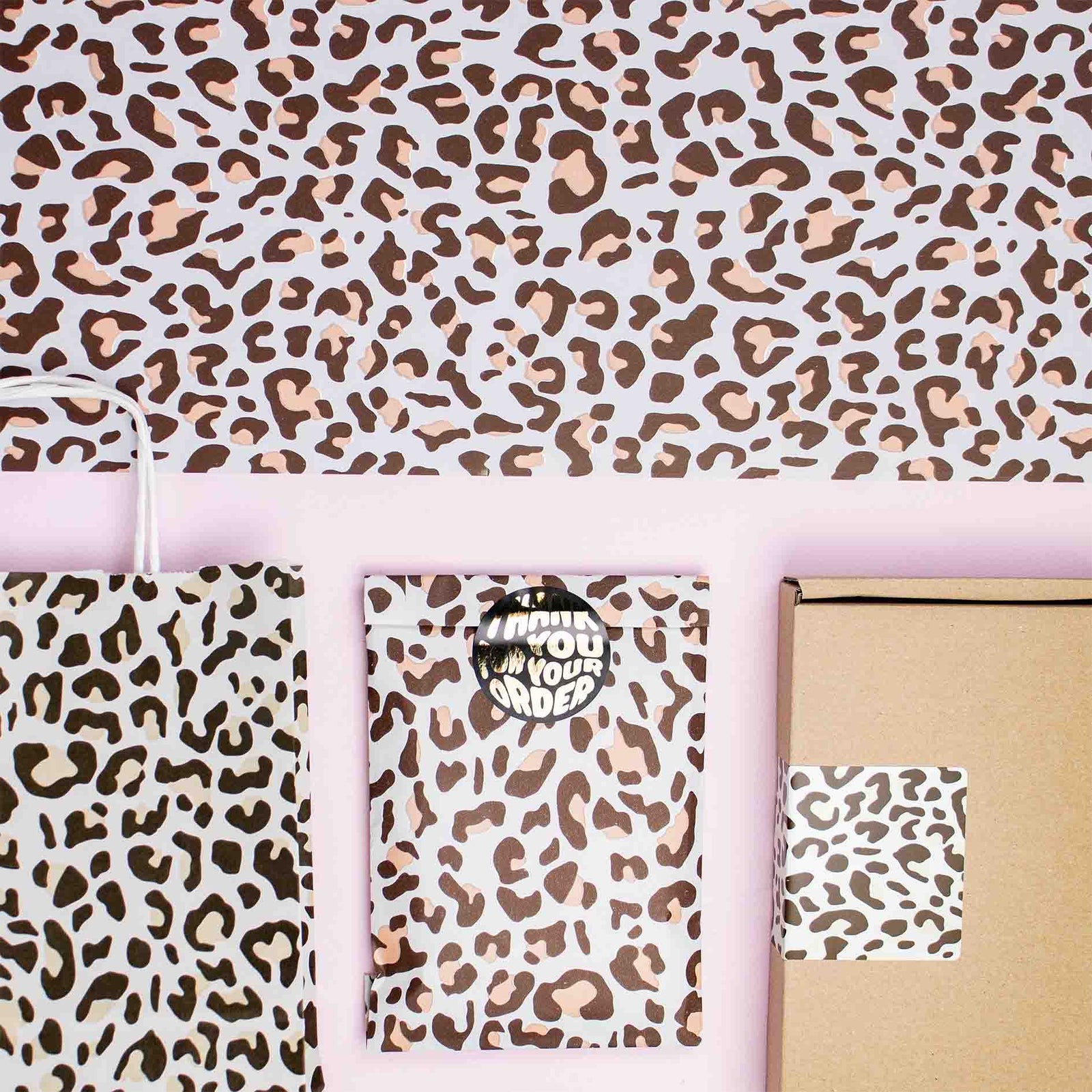 Inpakpapier Leopard - 50cm x 100mtr