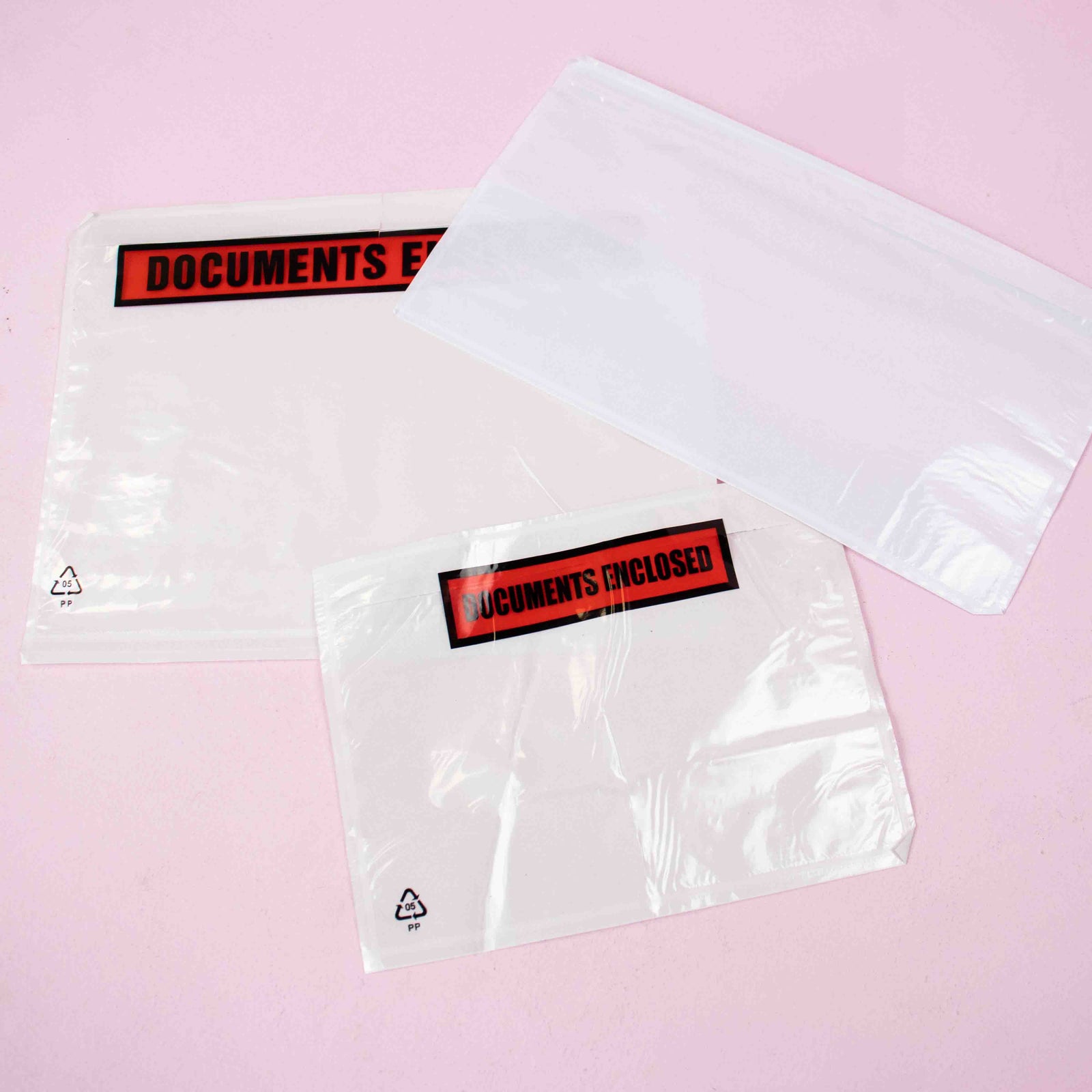 1000x Paklijstenveloppen "Documents Enclosed" A6