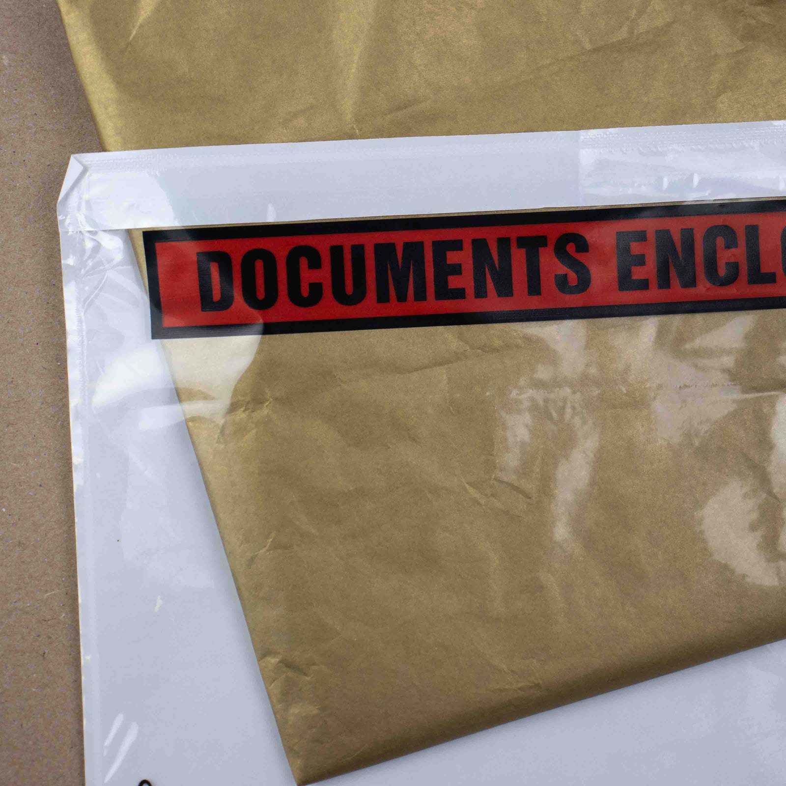 1000x Paklijstenveloppen "Documents Enclosed" A6