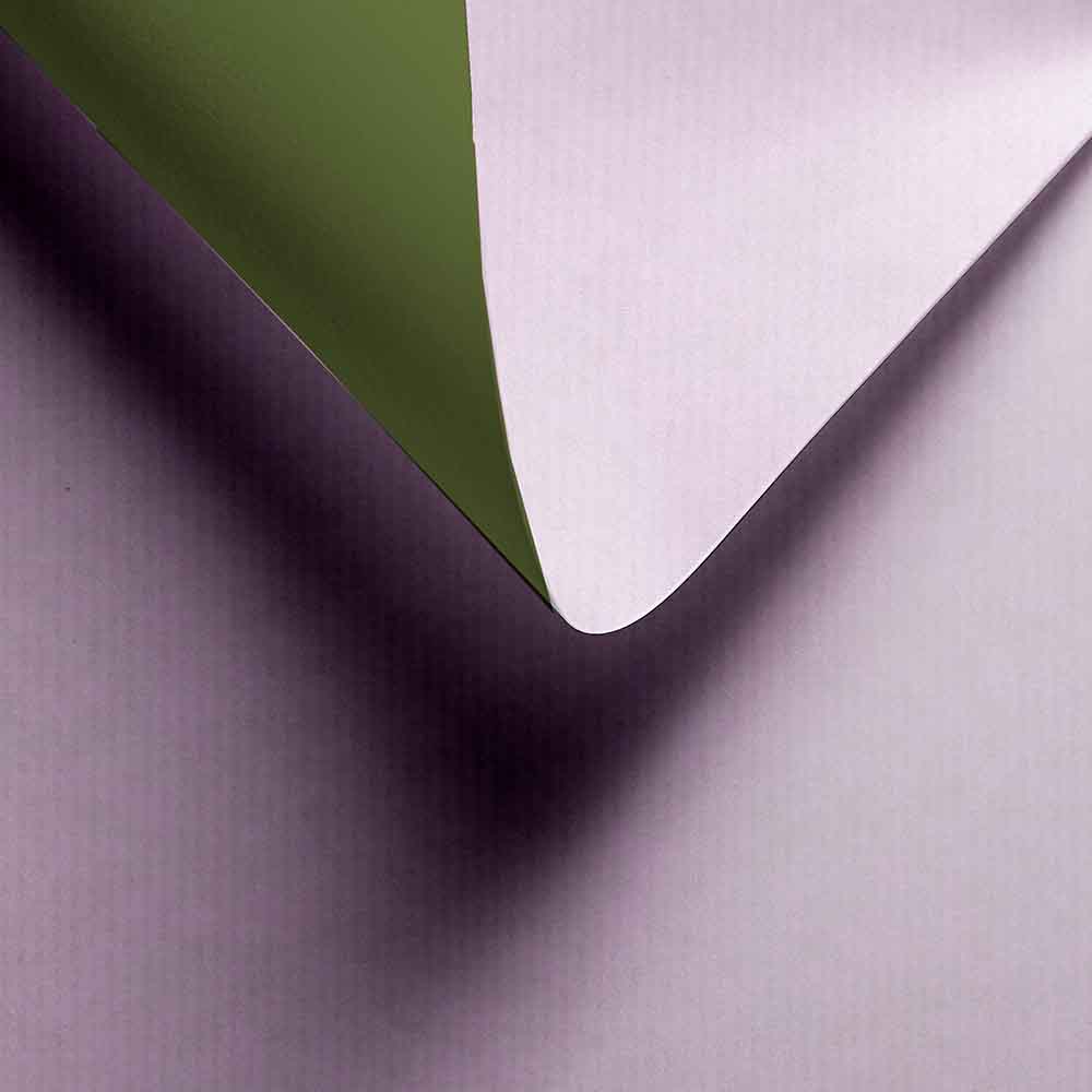 Inpakpapier Pastellrosé-olive 50cm x 200mtr