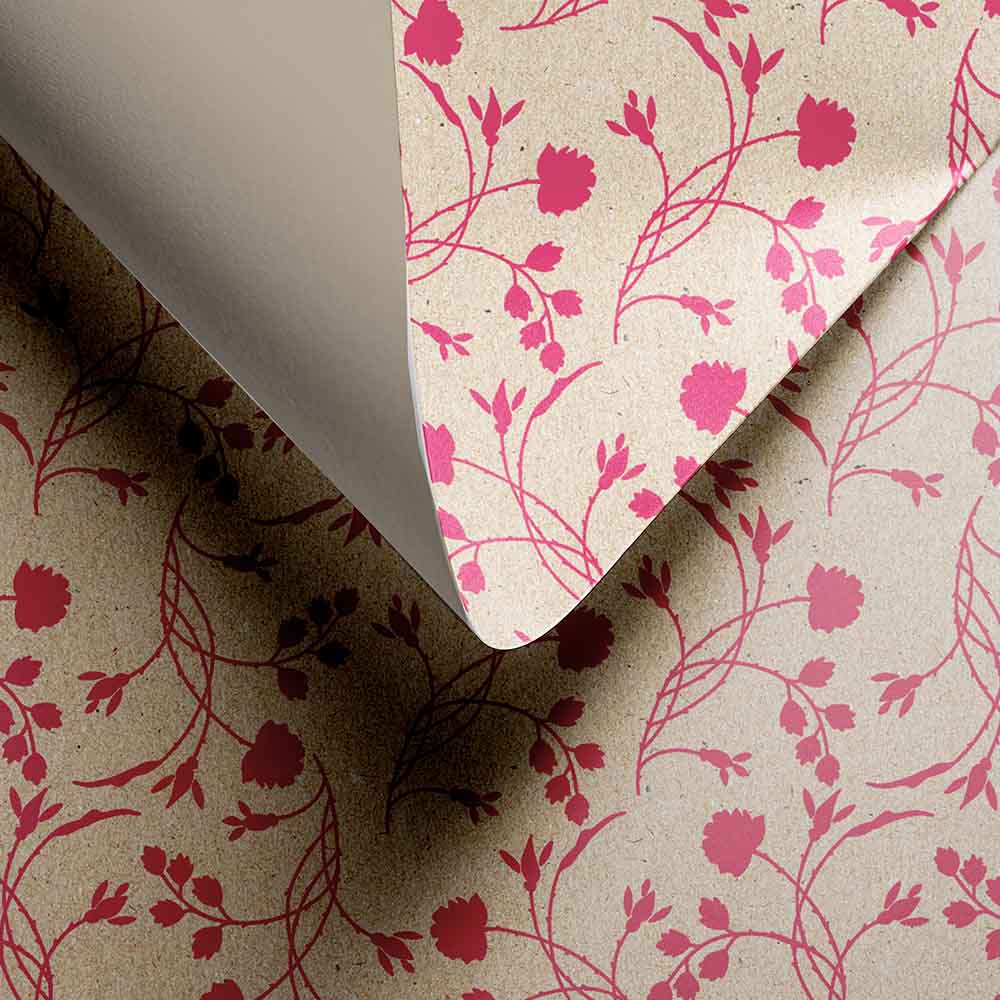 Inpakpapier Erba Fuchsia 50cm x 200mtr